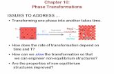 Chapter 10: Phase Transformations ISSUES TO ADDRESSmatclass/101/pdffiles/Lecture_15.pdf · Chapter 10: Phase Transformations ISSUES TO ADDRESS ... ... (Fe-C System): α ferrite 1600