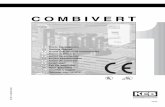 COMBIVERT - dali-systems.co.il · the end control at KEB in accordance with EN 50178. When using components without isolated inputs/outputs, it is necessary that equipotential bonding