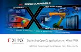 Optimizing OpenCL applications on Xilinx FPGA - iwocl.org · DSP48 block overview ... (VHDL, Verilog) –Full control for extreme performance but very low productivity ... are defined