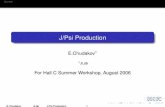 J/Psi Production - Jefferson Lab on Nov, 1974 ... ∼ 1−2 fm b ∼ 1/ ... E.Chudakov JLab J/Psi Production 14. Physics Motivations Program for 12 GeV Appendix