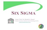 SIX SIGMA - Sudan University of Science and · PDF fileSigma vs. DPMO •1 sigma ... Key Six Sigma Concepts • Critical to quality: attributes most important to ... •CTQ Tree (Six