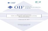 SDN Transport API Interoperability Demonstration - … · SDN Transport API Interoperability Demonstration . ... This paper summarizes the results of the 2016 OIF SDN Transport API