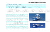 TORR SERIES PRESSURE REGULATOR FOR HIGH  · PDF filetorr series pressure regulator for high purity gas