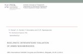 BIOCLIMATIC INTERVENTIONS’ EVALUATION OF URBAN fileBIOCLIMATIC INTERVENTIONS’ EVALUATION OF URBAN NEIGHBORHOODS ... Ø Bioclimatic Interventions of Public Open ... by studying