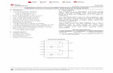 TS3A5223 0.45 Ω Dual SPDT Bidirectional Analog Switch … · • Deleted: "dt/dv, SEL pin Input rise and fall time limit" from the Recommended Operating Conditions table ... Digital