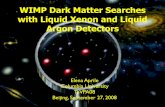 WIMP Dark Matter Searches with Liquid Xenon and Liquid ...xenon.astro. passive/active shielding