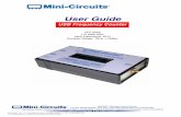 User Guide - minicircuits.com · This User Guide provides general introduction, ... Mini-Circuits’ UFC-6000 is intended for indoor use as a Frequency Counter in both manual and
