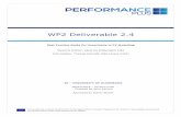 WP2 Deliverable 2 - Home - Performance .1 INTRODUCTION ... ƒPR Uncertainty on the calculated performance