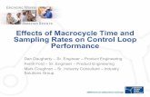 2A-1508 Effects of Macrocycle Time and Sampling …€¦ · Open loop (Manual) –τis the open ... DVC6000f CIF ≡ Fieldbus, DVC6000f Analog ≡ 4-20 mA, DeltaV, DVC6000 AR ≡Amplitude
