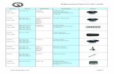 Replacement Parts for VW / AUDI Rear Axle.pdf · Replacement Parts for VW / AUDI Our ref OE ref Application Description Picture V50001 321 501 541 PASSAT Rubber Mount SANTANA For