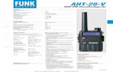 VHF-FM-Handfunkgerät - Startseite Hersteller TYT Electronics Co., Ltd., China Markteinführung 9/2012 Preis 69 € (9/2012) TX ... Quelle: User’s Manual TH-F8, 2012, TYT Electronics