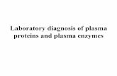 Laboratory diagnosis of plasma proteins, plasma …xenia.sote.hu/depts/pathophysiology/seminars/lab/protein-enzyme_en.… · Functions of plasma proteins Function: Example: ztransport