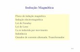 Indução Magnética - fisica.uc.pt · 1/11 Indução Magnética Fluxo de indução magnética Indução electromagnética Lei de Faraday Lei de Lenz f.e.m induzida por movimento