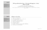 Physikalische Grundlagen der Akustikmedi.uni-oldenburg.de/download/docs/lehre/pichl09/08_Blau.pdf · dcos ϑqˆe−jkr – Richtfaktor Γ(α,ϑ ) 2πr ...