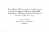 Gas-Liquid Microreactors for Selective Fluorination and ...ccc.chem.pitt.edu/wipf/Topics/Juraj.pdf · Gas-Liquid Microreactors for Selective Fluorination and ... Direct Fluorination