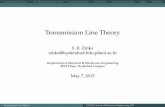 Transmission Line Theory - Arraytool · 5/4/2015 · Transmission Line Theory ECE202, School of Electronics Engineering, VIT. Free Space as a TX LineTX Line Connected to a LoadSome