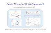 Basic Theory of Solid-State NMR - · PDF file5th Winter School on Biomolecular Solid-State NMR, Stowe, VT, Jan. 7-12, 2018 Mei Hong, Department of Chemistry, MIT . Magnetic Dipole