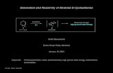 Generation and Reactivity of Strained E-Cycloalkenesevans.rc.fas.harvard.edu/pdf/smnr_2004_Beauchemin_Andre.pdf · Generation and Reactivity of Strained E-Cycloalkenes ... Jacobs
