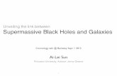 Unveiling the link between Supermassive Black Holes …cosmology.lbl.gov/talks/Sun_15.pdf · Unveiling the link between Supermassive Black Holes and Galaxies Ai-Lei Sun Princeton