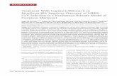 Treatment With Lopinavir/Ritonavir or Interferon-β1b ...€¦ · which best represents severe human disease among all existing ... transcribed into complementary DNA (cDNA) ... euthanized