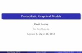 Probabilistic Graphical Modelspeople.csail.mit.edu/dsontag/courses/pgm13/slides/lecture8.pdf · Fig. 5.4 Structured mean Þeld approximation for a factorial HMM. (a) Original model