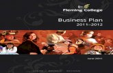 PROGRESS TOWARD OBJECTIVES - Fleming College · Fleming College Business Plan 2011-2012 LEARN Ι BELONG Ι BECOME 4 Vision, Mission & Core Promise From Strategic Plan Vision Students