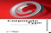 Corporate Typeimage.linotype.com/files/pdf/00_home/images/home... · guaje de los colores y de las formas son ... carta, una factura, un folleto o una pagina web, cada empleado debería
