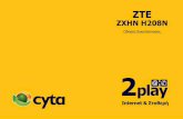 ZTE ZXHN H20BN-20selido-21x14,8cm-13 7 2016 · PDF filezte zxhn h208n ­qwhuqhw ¶ 2 . Ç 0 Ï