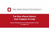 THE SOIL-PEACE NEXUS - Ohio State University · and pomegranates, similar (in kind) and different (in variety): Eat of these ... “He created the man of clay like the ... “Do not