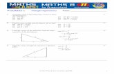 WorkSHEET 2 Triangle trigonometry Name: - The … · WorkSHEET 2 Triangle trigonometry Name: ... 5 A ladder 6 m long rests against a vertical wall ... 10 Express 108°T as a conventional