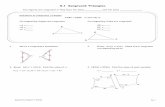 5.1 Congruent Triangles - mr. morrison's geometry …morrisongeometry.weebly.com/.../5/28450119/unit_5_notes.pdfGeometry Chapter 4 Notes pg. 2 Third Angles Theorem If two angles of