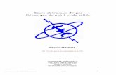 Cours et travaux dirigés Mécanique du point et du solidesmifsr.m.s.f.unblog.fr/files/2007/09/mecaniquedupointetdusolide.pdf · Université Mohamed V Faculté des Sciences RABAT.