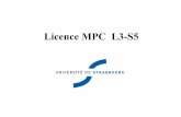 Licence MPC L3-S5kiwinucleaire.free.fr/Chimie Organique/L3 MPC A-Intro.pdfd’analyse conformationnelle : cyclohexane chaise, bateau , liaisons axiales et équatoriales Connaissances