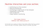 Neutrino interactions and cross sections - Institute for ... · PDF fileNeutrino interactions and cross sections In this talk I use a number of slides of Sam Zeller (LANL) from her