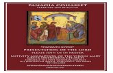 PANAGIA COHASSET · nativity assumption of virgin greek or - thodox church 811 road, cohasset, ma 02025 781.383.6380 NATIVITY ASSUMPTION OF THE VIRGIN …