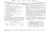 TPS82740(A,B) Datasheet - Texas .1â€¢ 360nA Typical Quiescent Current It supports output currents