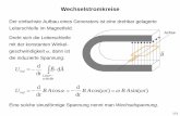 Wechselstromkreise - Universität Kassel: Aktuelles · einem ohmschen Widerstand R die gleiche mittlere Leistung erzeugt, ... Hochpass-Filter Einen Hochpass-Filter passieren die hohen