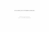 ZAHLENTHEORIE - Institute of Discrete Mathematics …dmg.tuwien.ac.at/drmota/zahlentheorieskriptum.pdf · 2006-03-20 · Kapitel 1 Teilbarkeit in ganzen Zahlen 1.1 Gr˜o…ter gemeinsamer