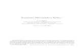 Ecuaciones Diferenciales y Series.. cevale2/wiki/images/EcDifSeriesBessel.pdf · PDF fileEcuaciones Diferenciales y Series...1 L. A. Nu nez~2 Grupo de Investigaci on en Relatividad