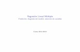 Regresi on Lineal Multiple - eio.usc.eseio.usc.es/eipc1/.../MATERIALES/Mat_50140129_RegresionMultiple.pdf · Predicci on en el modelo de regresi on lineal multiple Modelo de regresi
