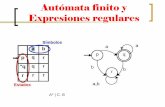 Autómata finito y Expresiones regulares - …ymoyao.cs.buap.mx/wp-content/uploads/2014/08/automata1IntroCom.pdf · Autómata finito y ... Ejemplo: ∑ = {0,1}, el alfabeto binario