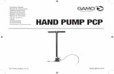 · Manuale di istruzioni HAND PUMP PCP - Gamo · Reason: the oil is not drained clean, the oil expansion when the pressure reaches 20 Mpa can cause the instantaneous pressure to reach