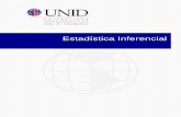 Estadística Inferencial - moodle2.unid.edu.mxmoodle2.unid.edu.mx/dts_cursos_mdl/lic/AE/EI/S06/EI06_Lectura.pdf · Cuando consideramos el caso de σ conocida nos referimos a aplicaciones
