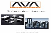 Rolamentos Lineares - avasistema.com.br · Nominal shaft diameter (mm) Part No. Seal Type Ball Circuit Open Type Ball Circuit Adjustable Type Ball Circuit dr (mm) D Tolerance (mm)