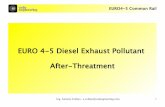 EURO 4-5 Diesel Exhaust Pollutant After- .Low pressure EGR (EURO 5 / 6 implementation) The LP Loop