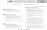 Assembléia Legislativa de Rondônia FGV – Projetos · PDF filemesmo pronome pessoal; ... Técnico em Tradução e Interpretação de Libras Μ1 Tipo 1 ... no contexto da defesa