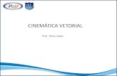 CINEMÁTICA VETORIAL - evl.com.brevl.com.br/site/wp-content/uploads/2013/02/Cinemática-Vetorial.pdf · O vetor velocidade vetorial média possui a mesma direção e mesmo sentido