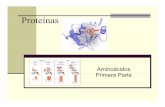 Aminoacidos .ppt [Modo de compatibilidad] · Introducción a proteínasIntroducción a proteínas Las proteínas están constituidas básicamente por unidades elementales (monómeros)