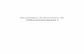 Resoluções de Exercícios de Telecomunicações Ihmiranda/tele1/resolucoes.pdf · Resoluções de Exercícios de Telecomunicações I 5 Telecomunicações I Folha 2 – Modulações