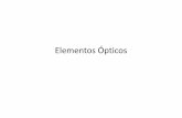 Elementos Ópticos - FT | Faculdade de Tecnologialfavila/FT067/aula3.pdf · iluminação e como elementos em sistemas de imagem. Espelhos planos ... A luz incidente sobre uma grade